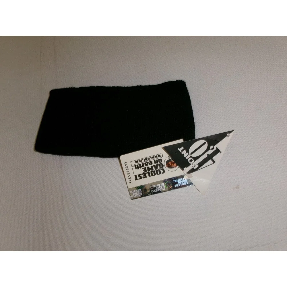 NEW JERSEY DEVILS HEADBAND WINTER 00S Y2K HAT CAP VINTAGE DEATOCK H3